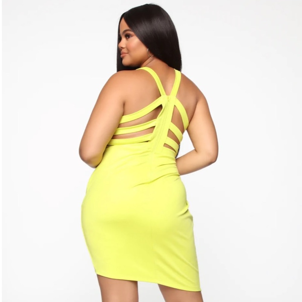 Fashion Nova Asymmetrical Dress